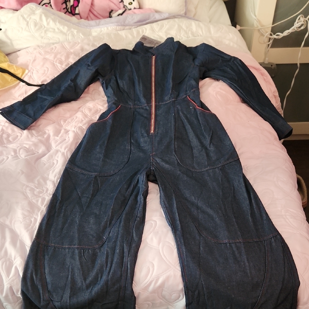 Women's Denim Jumpsuit